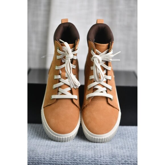 Size: 5.5 Women/4 Big Kid | Timberland Skyla Bay High Top | Color: Wheat | A2C3S - Picture 6 of 16